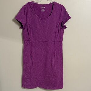 Duluth Trading Co Women’s Short Sleeve Athletic Dress With Pocket Size Medium